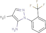 4-Methyl-1-[2-(trifluoromethyl)phenyl]-1H-pyrazol-5-amine