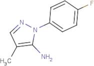 1-(4-Fluorophenyl)-4-methyl-1H-pyrazol-5-amine