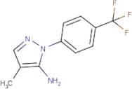 4-Methyl-1-[4-(trifluoromethyl)phenyl]-1H-pyrazol-5-amine