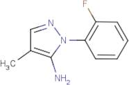 1-(2-Fluorophenyl)-4-methyl-1H-pyrazol-5-amine