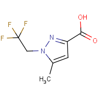 5-Methyl-1-(2,2,2-trifluoroethyl)-1H-pyrazole-3-carboxylic acid