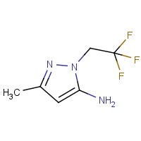 3-Methyl-1-(2,2,2-trifluoroethyl)-1H-pyrazol-5-amine