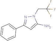 3-Phenyl-1-(2,2,2-trifluoroethyl)-1H-pyrazol-5-amine