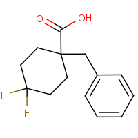 1-Benzyl-4,4-difluorocyclohexane-1-carboxylic acid