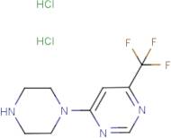 4-(Piperazin-1-yl)-6-(trifluoromethyl)pyrimidine dihydrochloride