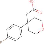 2-[4-(4-Fluorophenyl)-tetrahydro-2H-pyran-4-yl]acetic acid