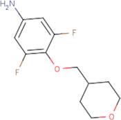 3,5-Difluoro-4-[(tetrahydro-2H-pyran-4-yl)methoxy]aniline