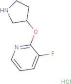 3-Fluoro-2-(pyrrolidin-3-yloxy)pyridine hydrochloride