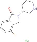 (R)-4-Fluoro-2-(piperidin-3-yl)isoindolin-1-one hydrochloride