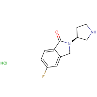 (S)-5-Fluoro-2-(pyrrolidin-3-yl)isoindolin-1-one hydrochloride