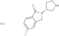 (R)-5-Fluoro-2-(pyrrolidin-3-yl)isoindolin-1-one hydrochloride