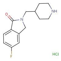 5-Fluoro-2-(piperidin-4-ylmethyl)isoindolin-1-one hydrochloride