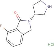 (R)-7-Fluoro-2-(pyrrolidin-3-yl)isoindolin-1-one hydrochloride
