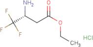 Ethyl (3R)-3-amino-4,4,4-trifluorobutanoate hydrochloride