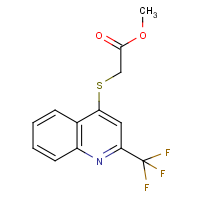 Methyl {[2-(trifluoromethyl)quinolin-4-yl]thio}acetate