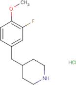 4-(3-Fluoro-4-methoxy-benzyl)-piperidine hydrochloride