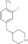 4-(3-Fluoro-4-methyl-benzyl)-piperidine