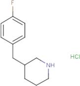 3-(4-Fluoro-benzyl)-piperidine hydrochloride