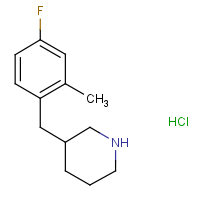 3-(4-Fluoro-2-methyl-benzyl)-piperidine hydrochloride