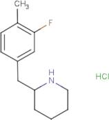 2-(3-Fluoro-4-methyl-benzyl)-piperidine hydrochloride