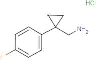 (1-(4-Fluorophenyl)cyclopropyl)methanamine hydrochloride