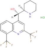 (S)-[2,8-Bis(trifluoromethyl)quinolin-4-yl][(2R)-piperidin-2-yl]methanol hydrochloride