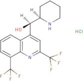 (R*,R*)-(2,8-Bis-trifluoromethyl-quinolin-4-yl)-piperidin-2-yl-methanol hydrochloride