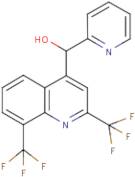 (2,8-Bis-trifluoromethyl-quinolin-4-yl)-pyridin-2-yl-methanol