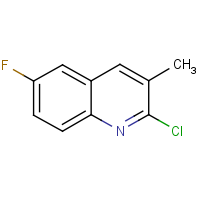 2-Chloro-6-fluoro-3-methylquinoline