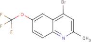 4-Bromo-2-methyl-6-trifluoromethoxyquinoline