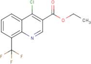 4-Chloro-8-(trifluoromethyl)quinoline-3-carboxylic acid ethyl ester