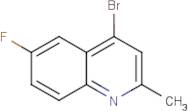 4-Bromo-6-fluoro-2-methylquinoline