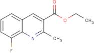 8-Fluoro-2-methylquinoline-3-carboxylic acid ethyl ester