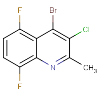 4-Bromo-3-chloro-5,8-difluoro-2-methylquinoline