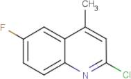 2-chloro-6-fluoro-4-methylquinoline