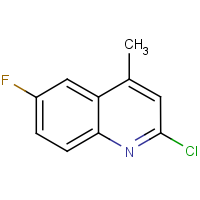 2-chloro-6-fluoro-4-methylquinoline