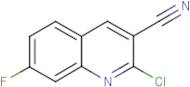 2-Chloro-7-fluoroquinoline-3-carbonitrile