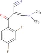2-(2,4-Difluorobenzoyl)-3-(dimethylamino)acrylonitrile