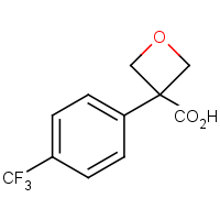 3-(4-(Trifluoromethyl)phenyl)oxetane-3-carboxylic acid