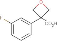 3-(3-Fluorophenyl)oxetane-3-carboxylic acid