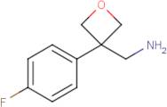 (3-(4-Fluorophenyl)oxetan-3-yl)methanamine