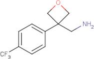 (3-(4-(Trifluoromethyl)phenyl)oxetan-3-yl)methanamine