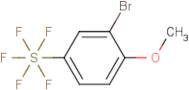 1-Methoxy-2-bromo-4-(pentafluorosulfanyl)benzene