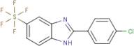 2-(4-Chlorophenyl)-5-(pentafluorosulfanyl)-1H-benzoimidazole