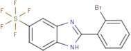 2-(2-Bromophenyl)-5-(pentafluorosulfanyl)-1H-benzoimidazole