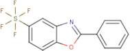 2-Phenyl-5-(pentafluorosulfanyl)benzooxazole