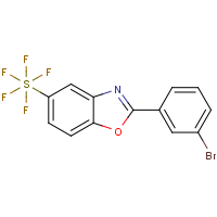 2-(3-Bromophenyl)-5-(pentafluorosulfanyl)benzooxazole