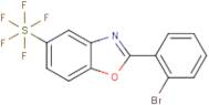 2-(2-Bromophenyl)-5-(pentafluorosulfanyl)benzooxazole