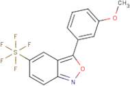 3-(3-Methoxyphenyl)-5-(pentafluorosulfanyl)benzo[c]isoxazole