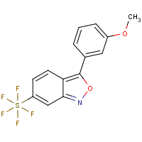 3-(3-Methoxyphenyl)-6-(pentafluorosulfanyl)benzo[c]isoxazole